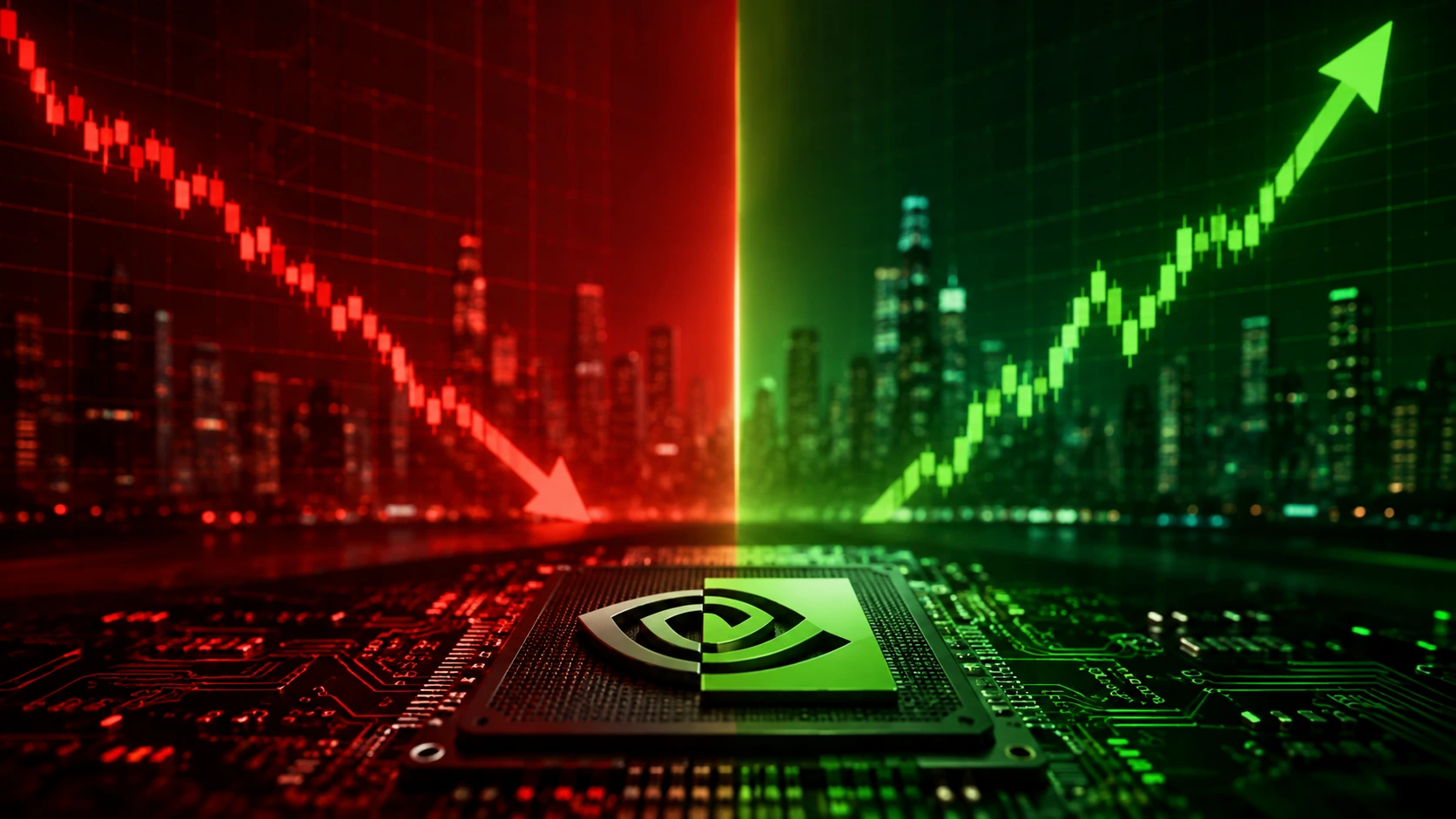 Nvidia Faces $280 Billion Market Swing Ahead of Earnings