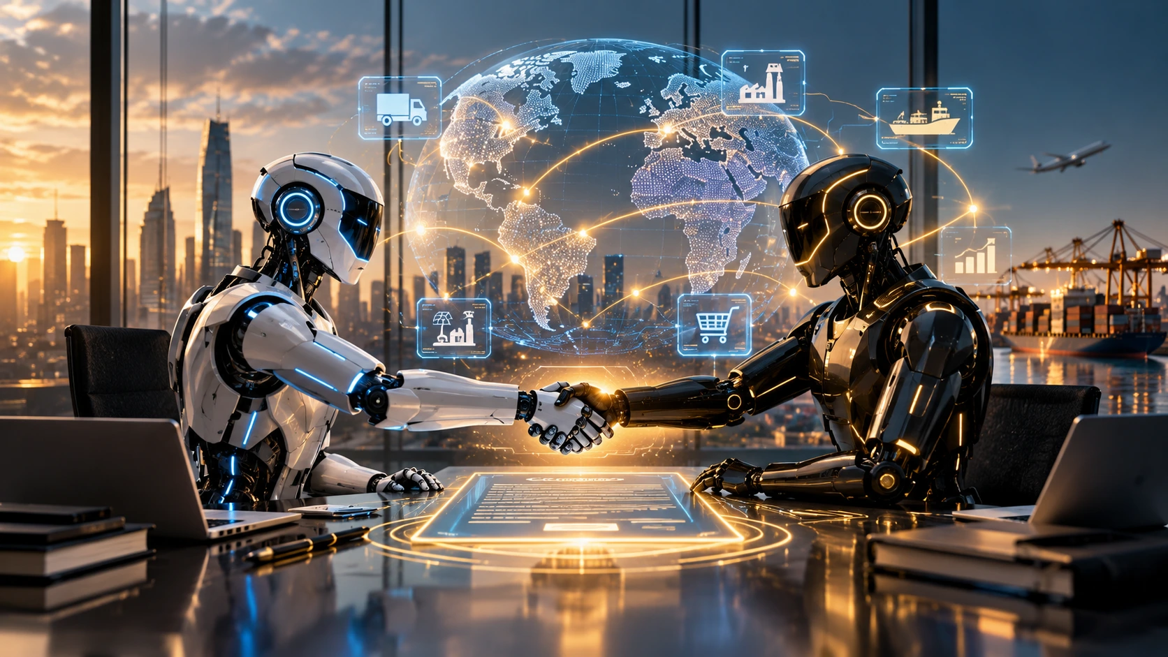 Agent-to-agent commerce: When machines negotiate contracts